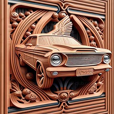 3D мадэль Ford Falcon (STL)